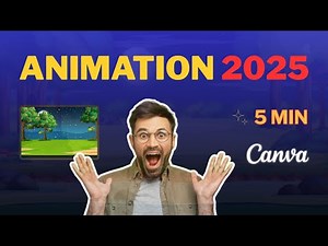 Canva Animation 2025 – Create Smooth Motion in 5 Minutes! 🎨