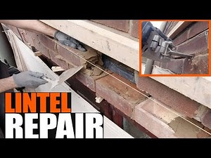 Bricklaying - Repairing Badly Installed Lintel with KC