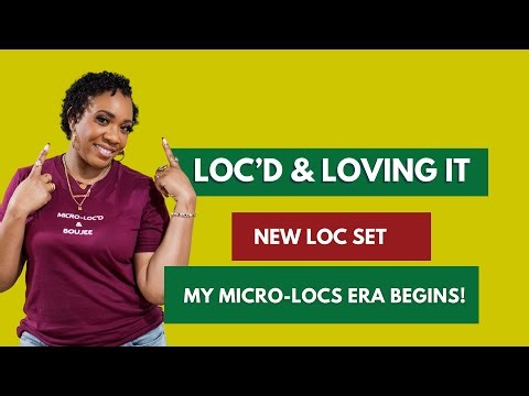 Loc’d & Loving It | Made For Locs CEO's Micro-Locs Journey Begins!!