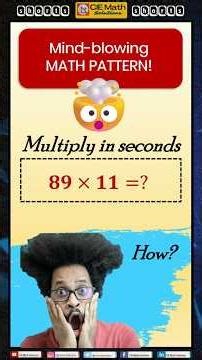 Master Multiplying by 11 FAST with This GENIUS Trick | Fun Math Trick | Fast Multiplication [Part 2]