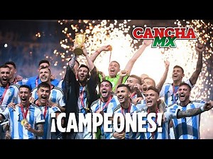 ¡ARGENTINA CAMPEÓN DE QATAR 2022!