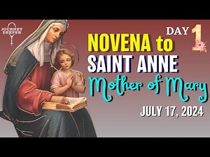 Novena to Saint Anne 🌹 Day 1