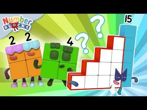 Peekaboo! - Hide and Seek Games | Learn to Count for Kids | Number Cartoon | Numberblocks