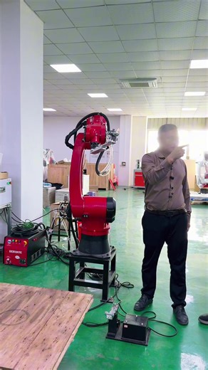 Robot #WeldingRobot #robot #robotfactory#Programming-free spraying robot#Six-axis robot