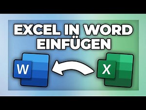 Insert Excel table into Word - Instructions