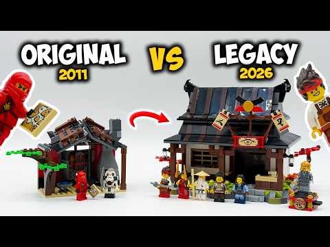 Which LEGO Ninjago Blacksmith Shop is BETTER? | Legacy vs. Original Comparison! (2011 vs 2026)