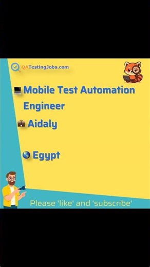 Mobile Test Automation Engineer