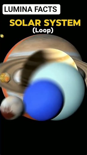 Solar System - LUMINA FACTS #solarsystem #planet #sun #earth #space #shorts