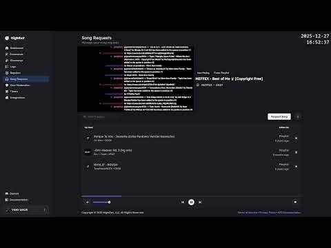 Song Requests Live !sr [2025-12-27]