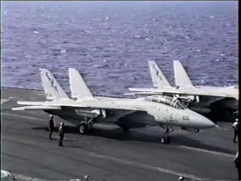 USS Saratoga CV-60 Flight Ops December 1991