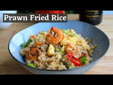Prawn Fried Rice Recipe || Shrimp & Egg Fried Rice