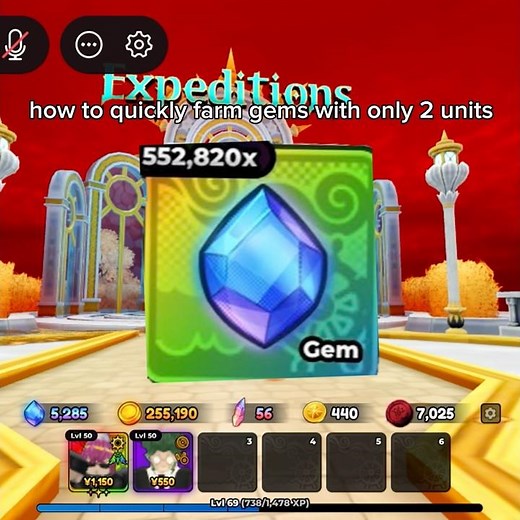 How to farm gems quickly in anime expeditions #roblox #animeexpeditions #gems #shortvideo