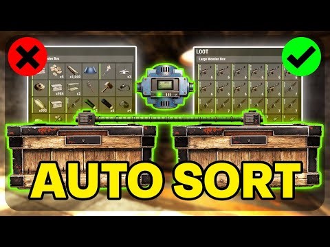 Rust Auto Sorting System - NEVER Mess Up Your Boxes Again