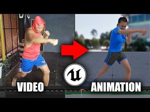 Unreal Engine 5.8 Video To Metahuman Animation! Markerless MoCap Plugin Beginner Tutorial