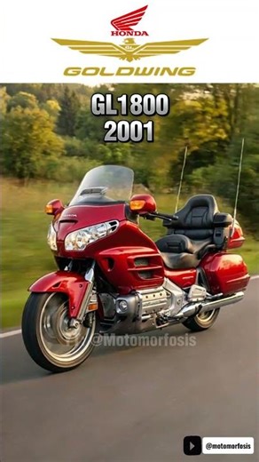 Honda Gold Wing Evolution: 1975 vs 2025 (AI Transformation) 🏍️✨