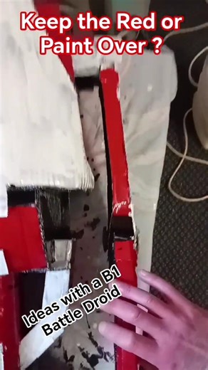 part 3 let's see what happens with a Cardboard Separatist Droid #shorts #starwars #diy #youtubeshort