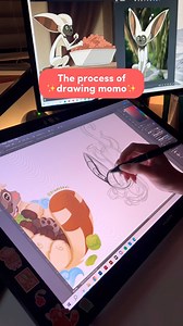 I'm thinking of holding a sticker pre-order next week for Appa and Momo! 💕 Would you prefer 3" stickers or a Sticker Sheet with both of them?!:) | Gladzy Kei Art & Cosplay