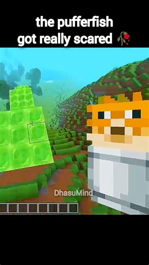 Minecraft Pufferfish Moment
