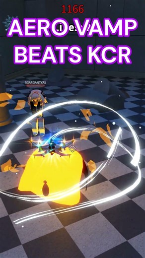 AERO VAMP BEATS KCR USER #yba #roblox #trending #shorts #tiktok #viralvideo #viralshorts #jjba