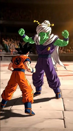 Goku's Final Strike Against Piccolo Jr!