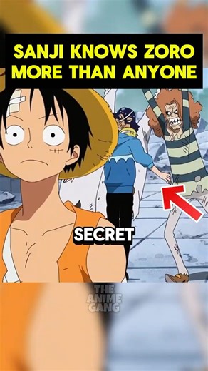 Sanji respects Zoro's sacrifice💀