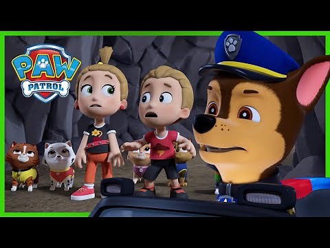 Chase and Rubble Save the Scared Kids! - PAW Patrol Rescue Episode - Cartoons for Kids