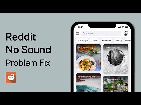 How To Fix No Sound Problem on Reddit - iPhone & Android
