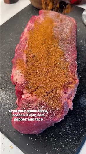 Mexican-inspired CHUCK ROAST