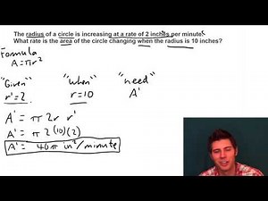20 Related Rates Problems (Calculus)