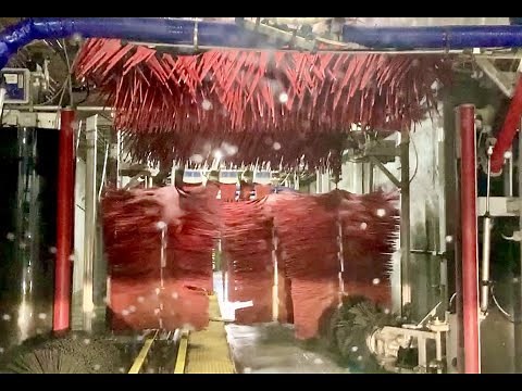 Drive-Thru Squeaky Clean Car Wash | $8 Car Wash | Driver POV