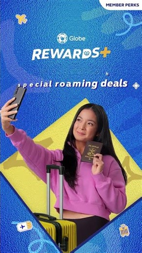 Globe Rewards+ (Roaming Perks) Digital Ad Q1 2026 15s (Philippines) [ST] #Shorts
