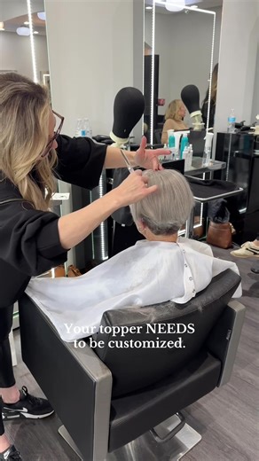 Did you know your topper can be cut any way you like? Customization is what creates the perfect fit, seamless blend, and a result that looks completely natural. Which is why it’s so important to see us in person—either at our home salon in Spartanburg, SC, or on our nationwide pop-up tour. Your transformation deserves a custom experience. 💕 Ready to book your appointment visit the link in our bio? 🌟