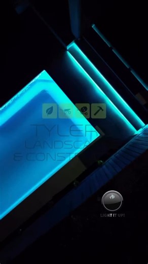 Tyler Brooks on Instagram: "A seamless edge pool, elevated by precision LED perimeter lighting. Subtle by day, captivating by night — fully app-controlled with a spectrum of colours to complement any setting. Modern outdoor living, Where design meets innovation. @pal_lighting @lighting_pools @blue_marlin_pools_east @mentonepremix @stealth_lids @contentwithtia #pool #poollights #poollighting #landscape #poolside"