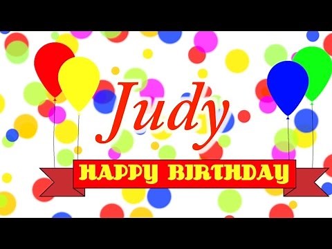 Happy Birthday Judy Song