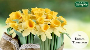 2.1K views · 47 reactions | Easter and Spring cakes made EASY! This innovative mould can make two sizes of 3D sugarcraft daffodils. Just watch how simple it is >>> Press in your sugar paste, layer up two sets of petals, add the trumpet and you're done! So effective and so beautiful (and very satisfying to make!). You'll find them over on our UK and US websites here: bit.ly/daffodils-UK bit.ly/daffodils-USA | Katy Sue Cake Decorating | Facebook