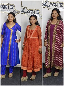 32K views · 188 reactions | 3 old Saree convert into offical outfits...