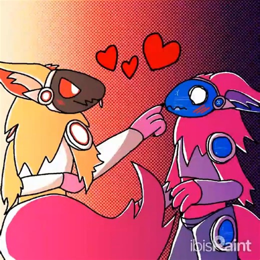 my friends demanded Protogen yuri so I delivered :3