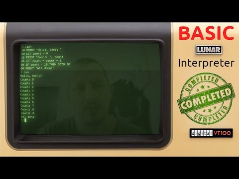 Programming a BASIC Interpreter in Python: Interactive User Interface