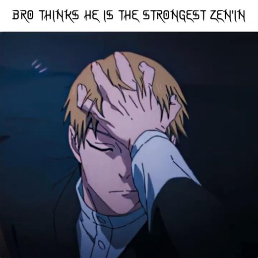 Bro Thinks He Is The Strongest Zen'in [MONTAGEM RABETA (SLOWED)]