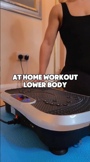 Vibration plate workout for legs, glutes & core! + discount code WWNAOMIFIT15 ‪@WeightWorldEU‬