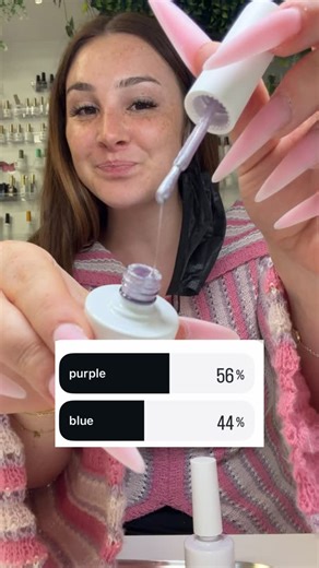 Vanessa Knight on Instagram: "you guys voted purple which I was secretly praying for hehehe Using City Lights cat eye collection from @ezmiobeauty - code VANESSA10 to save $$ no wipe top coat and foot pedal UV light from @nsi.australia crazy top from @amazonaustralia Beads and gems from @temu_au & @shein_au #nails #nailart #nailtutorial #naildesign #cateyenails"