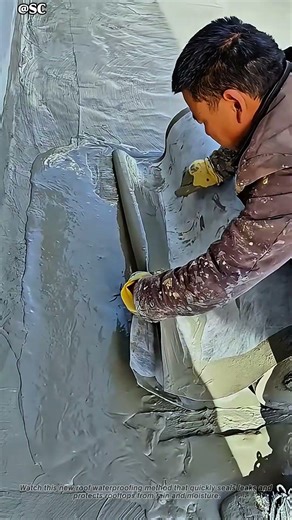 New Roof Waterproofing Method Fixes Leaks Instantly! 💧🔧