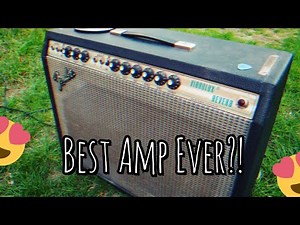 Sound Demo: 1980 Fender Vibrolux Reverb Silverface-- Pure And Raw Vintage Tone