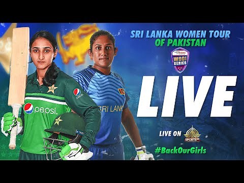 LIVE | Pakistan Women vs Sri Lanka Women | 1st ODI 2022 | PCB