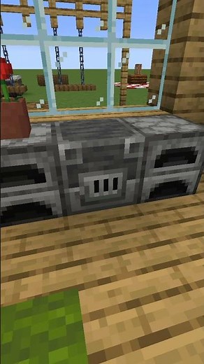 Minecraft Smelting Furnace Recipe & Function! #shorts