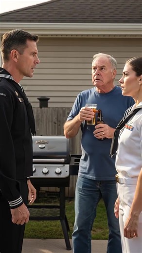 My dad introduced me as “his little clerk.” Then his old Navy friend looked closer—and realized who I really was.... I had not been home in almost a year. I came straight from a change-of-command in DC, still in service dress whites because I’d run out of time and excuses. My father saw me first. A familiar cheerfulness slid into place like a mask. “Our little clerk is home,” he called, loud enough that the men at the far table stopped talking about fishing. Polite laughter. The kind people lear