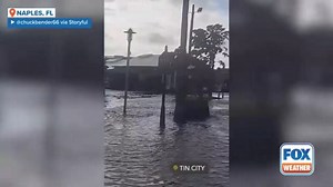 Flooding hits downtown Naples as Hurricane Helene closes in | Latest Weather Clips | FOX Weather