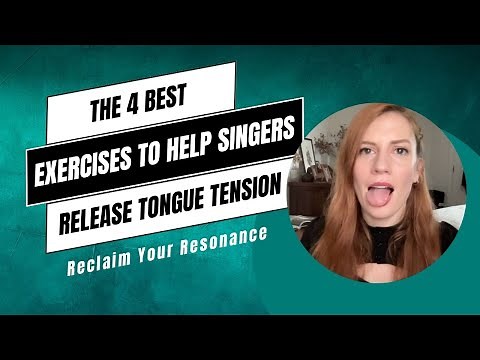 The 4 Best Vocal Exercises to Release Tongue Tension for Singers