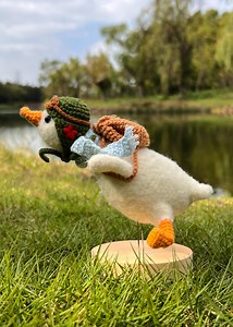 Goose Toy | Flying Goose Pilot| Cute Amigurumi Goose| Handmade Birthday Gift| Christmas Gift| Gift for Kids - Etsy