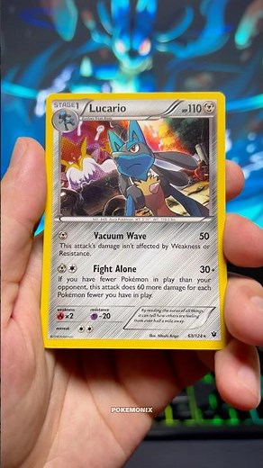 Lucario 63/124 Fates Collide – Pokémon Card Review